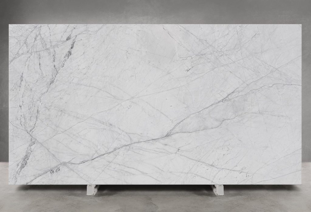 Bianco Venato Marble Honed Slab|Block 1606