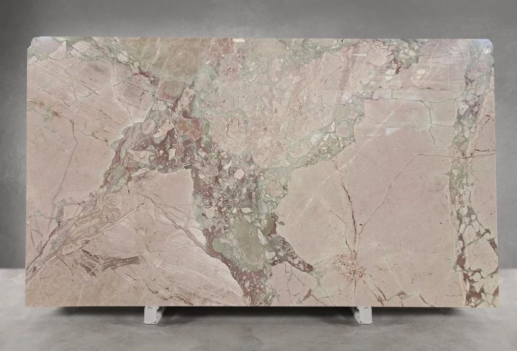 Breccia Rose Marble Honed